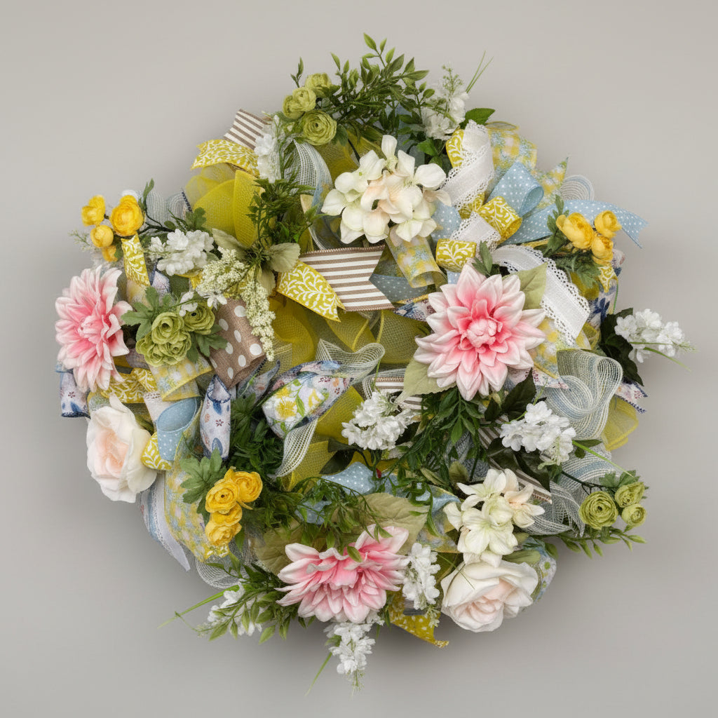 Spring Garden Wreath
