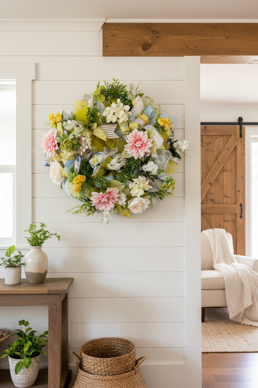 Spring Garden Wreath