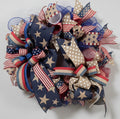 American Stars Patriotic Wreath