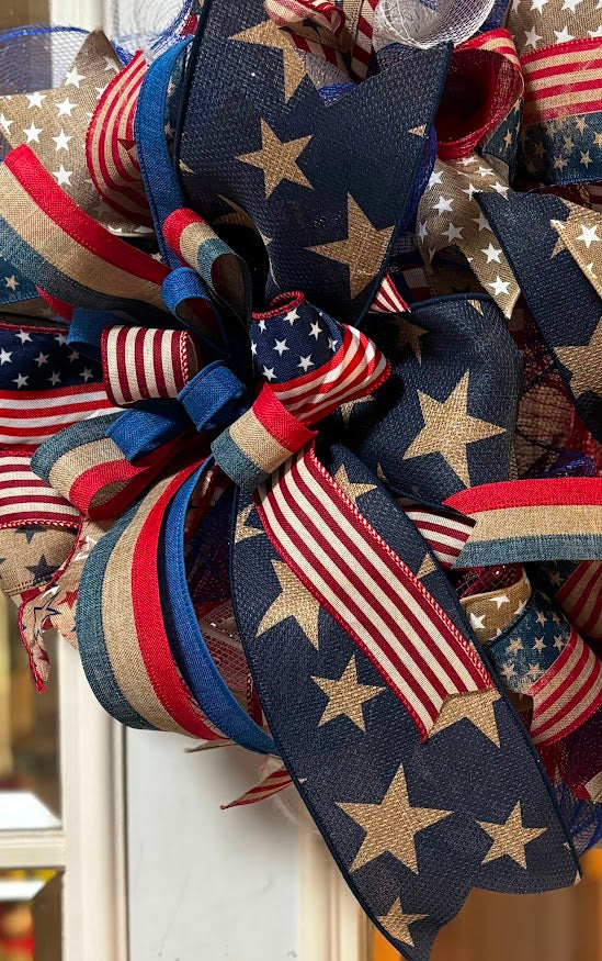 American Stars Patriotic Wreath