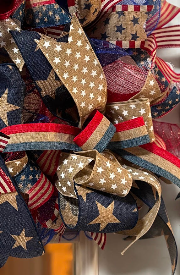 American Stars Patriotic Wreath