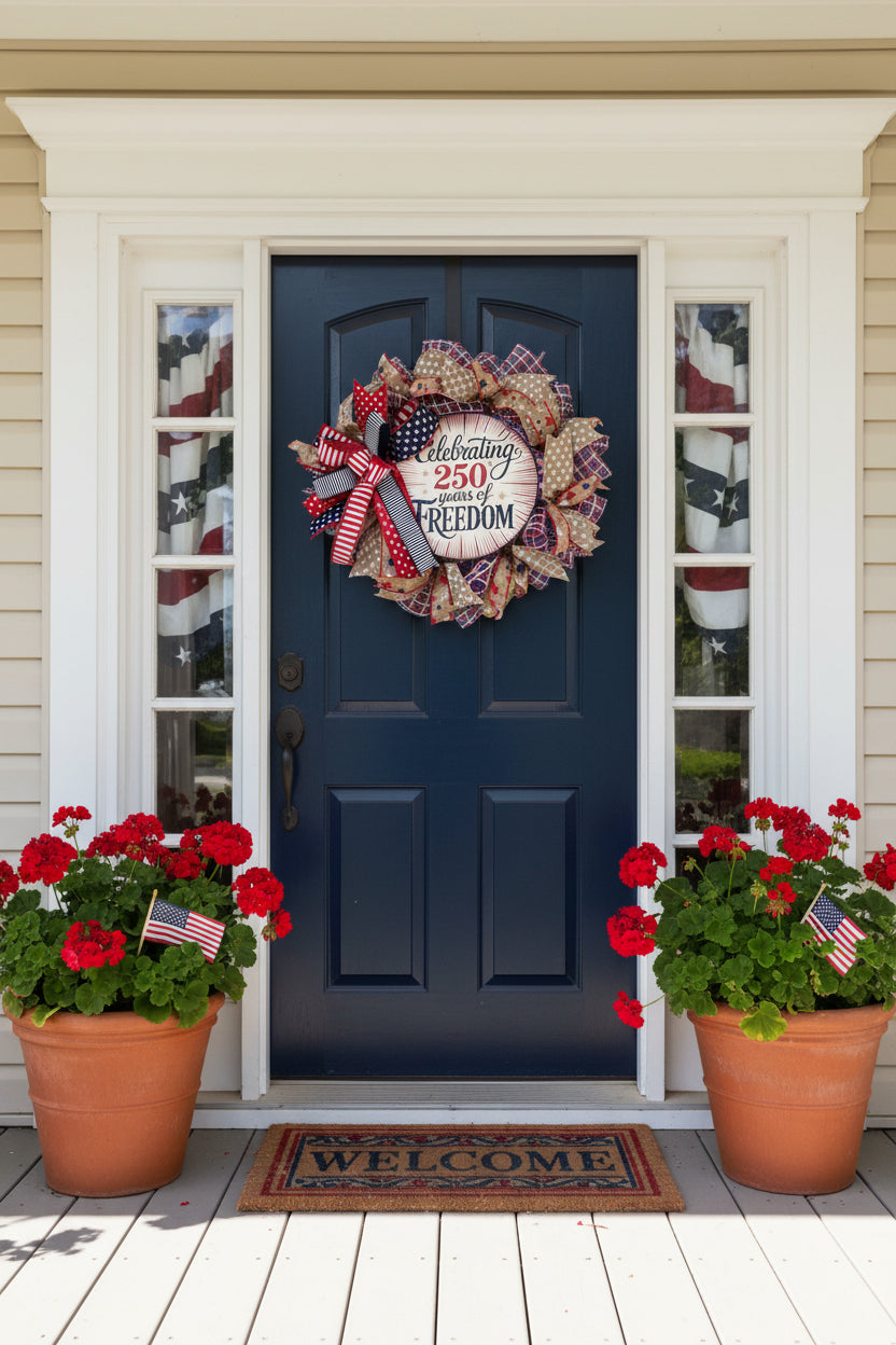 Celebrating 250 Years of Freedom Wreath