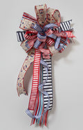 Patriotic 4th of July Bow