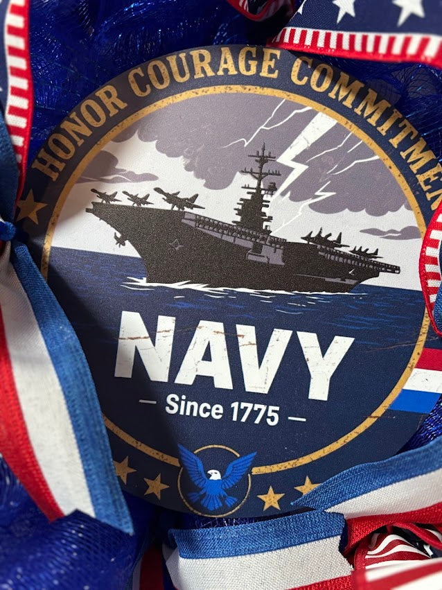 United States Navy Wreath
