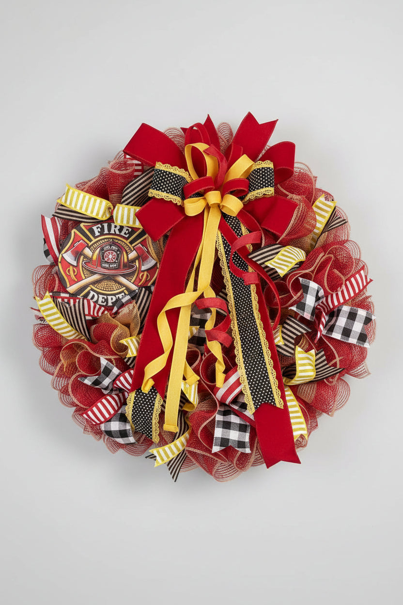 Fire Department Wreath
