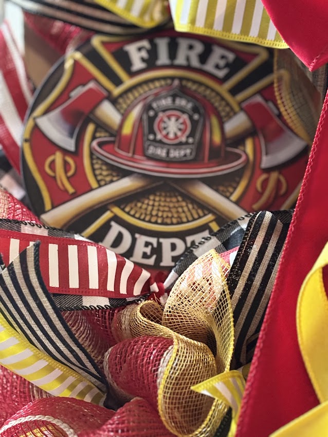 Fire Department Wreath