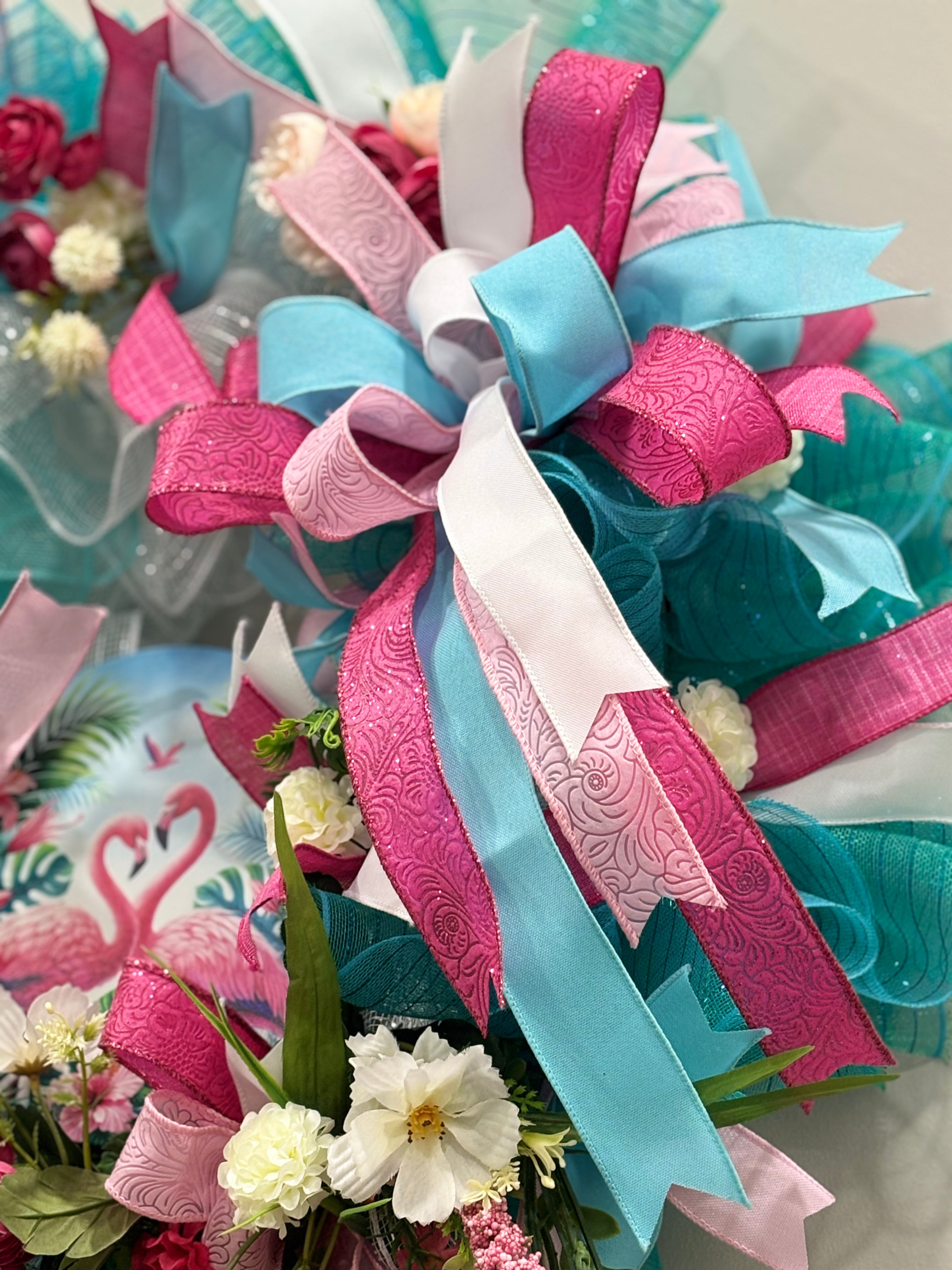 Flamingo Paradise Wreath