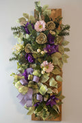 Purple Garden Swag