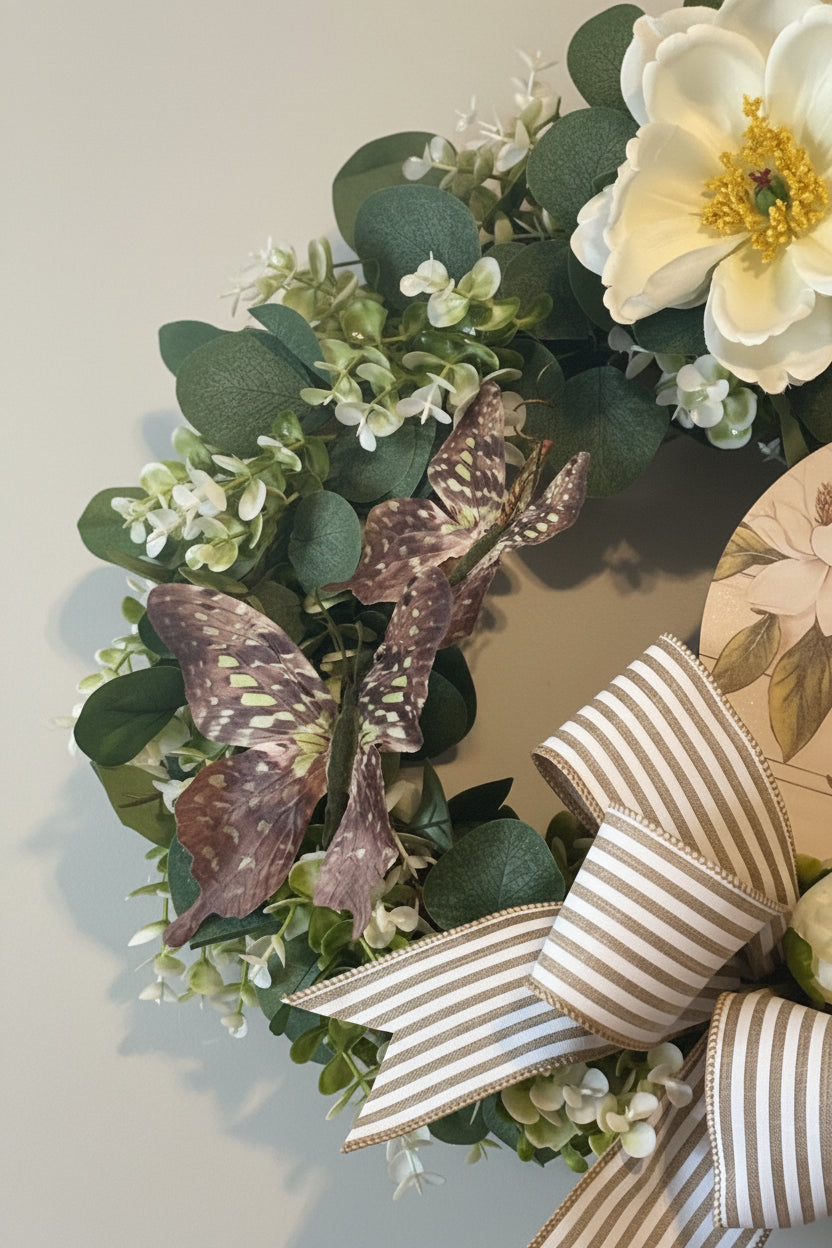 Home Sweet Home Eucalyptus Wreath