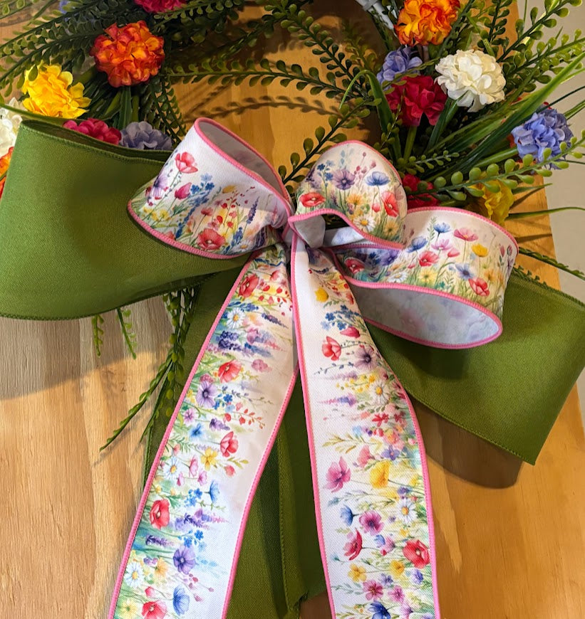 Petite Wildflower Garden Wreath