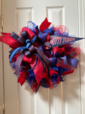 Ole Miss Hotty Toddy Team Pride Wreath