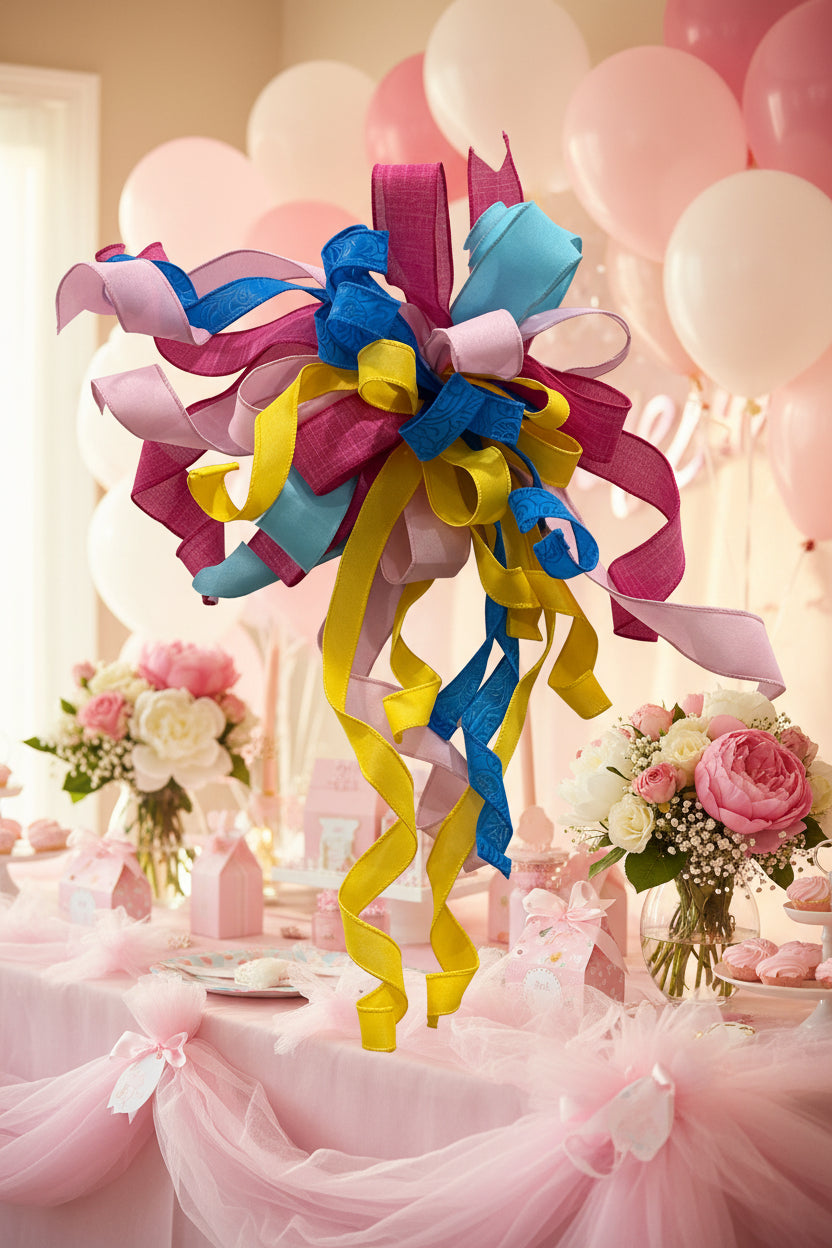 Bright & Cheerful Ribbon Bow