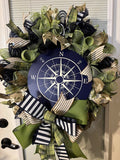 Nautical Compass Wreath