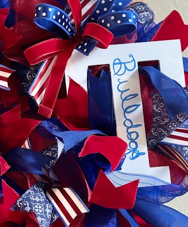 Louisiana Tech Bulldogs Wreath