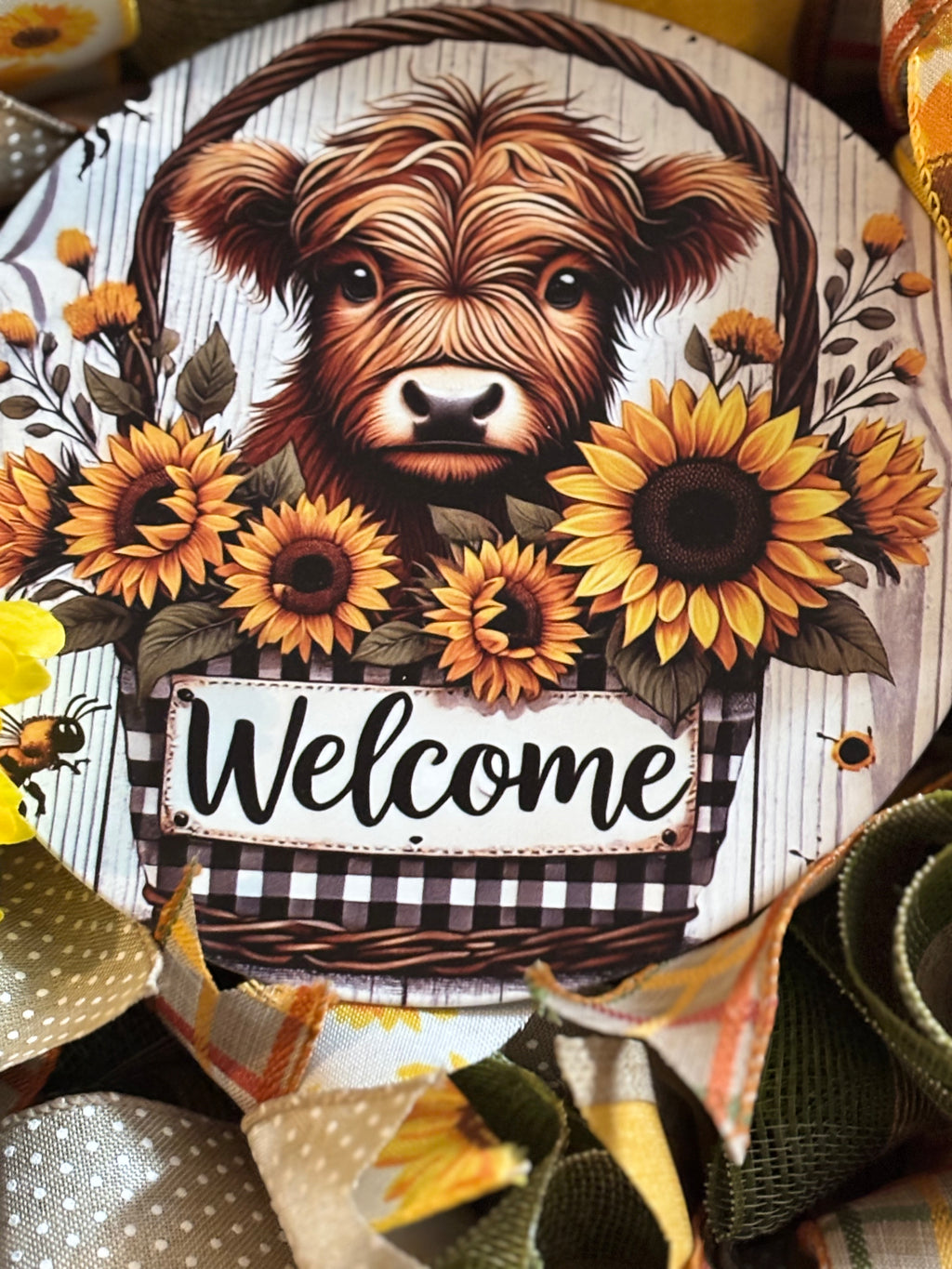 Highland Harvest Welcome Wreath