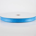 7/8" Teal Floral Embossed Ribbon - 3 Yard Bundle