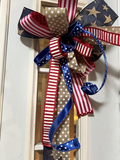 Stars & Stripes Patriotic Bow