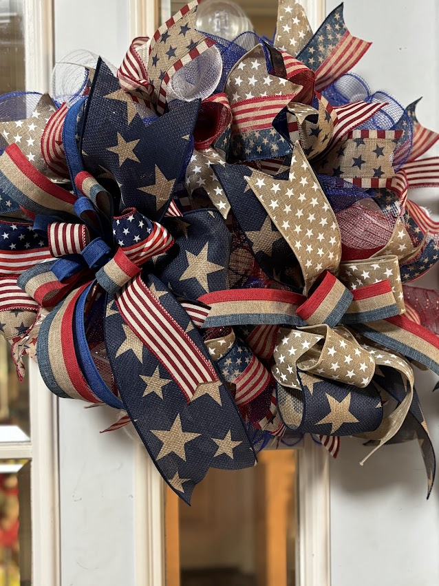American Stars Patriotic Wreath