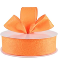 2.5" Orange Embossed Ribbon - 3 Yard Bundle