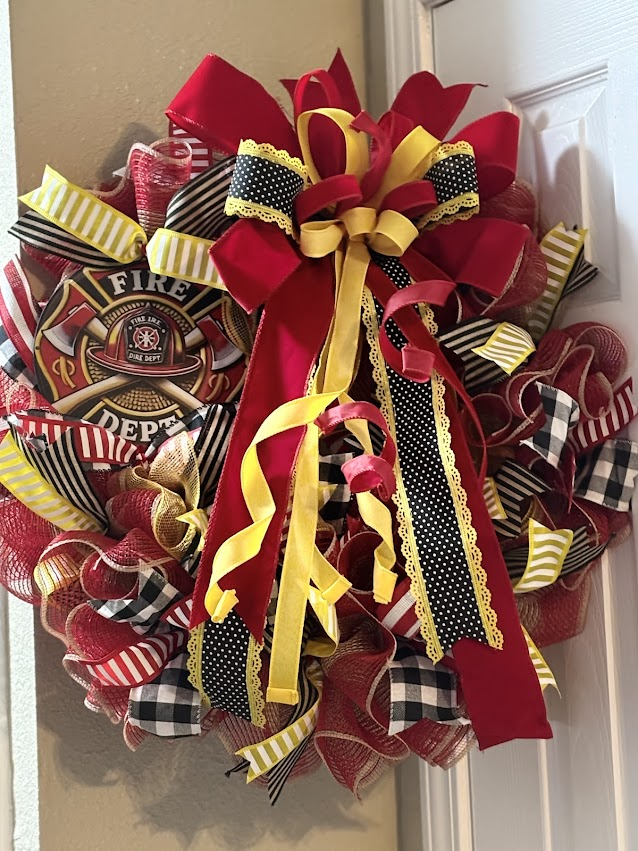 Fire Department Wreath