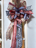 Patriotic 4th of July Bow