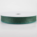 1.5" Hunter Green Floral Embossed Ribbon - 3 Yard Bundle