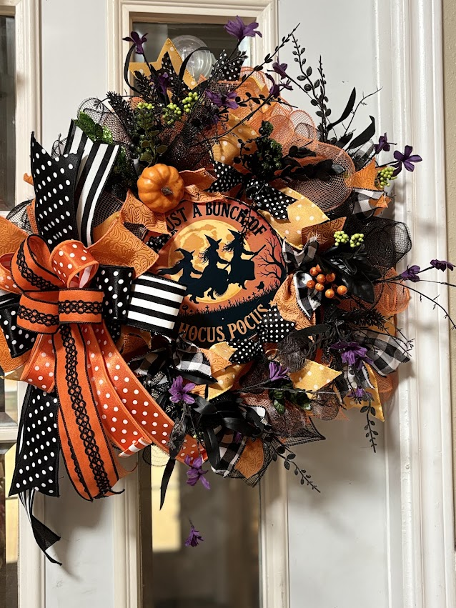 Hocus Pocus Halloween Wreath